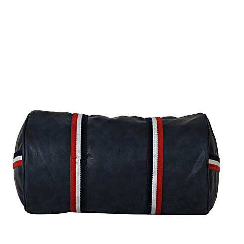 Image of Strutt Premium Blue Faux Leatherette Stylish & Lightweight Travel Duffle Bag for Women, Premium Duffel Bag for Travelling & Gym