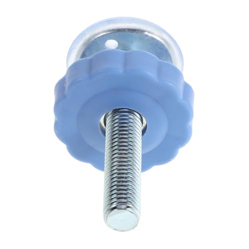 ERINGOGO Barre De Fixation Filetée pour Barrière De Sécurité Accessoires Ajustables pour Portes Fenêtres Et Escaliers Installation sans Perçage Couleur Bleue