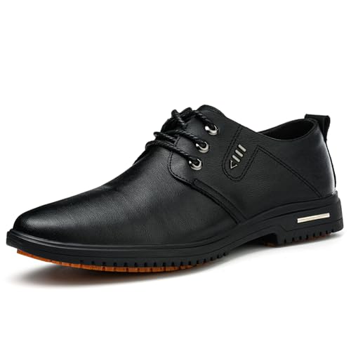 DINGGU Non Slip Work Shoes for Men Waterproof Mens