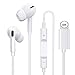Produktbild In-Ear Kopfhörer für iPhone 11 [ Lautstärkeregler +Mikrofon+Telefonanruf ] HiFi Audio Kopfhörer Kompatibel mit Kabel Bluetooth Kopfhörern für iPhone 12/11 Pro Max/XS/XR/X/8 Plus/7 Plus mit Allen iOS