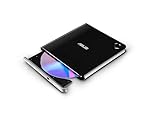 ASUS SBW-06D5H-U – Graveur Blu-Ray Portable avec Support M-Disc, USB 3.1 Gén.1 Type-C et Type-A pour Windows et Mac OS Noir, Argent