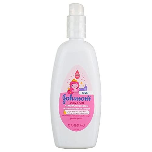 Johnson's Kids Spray Acondicionador Brillo y Suavidad 295ml Pack 3 miniatura 3