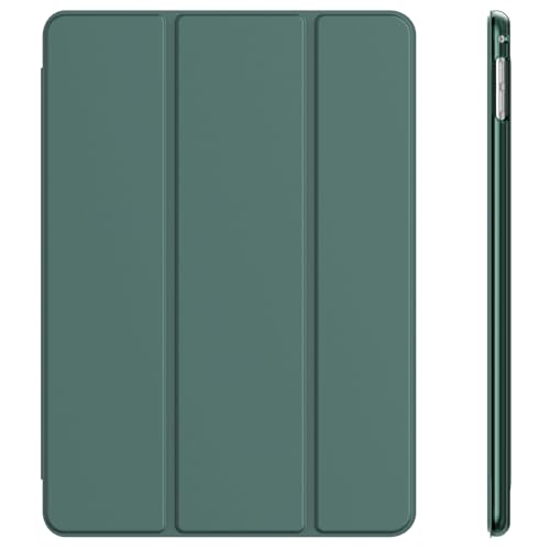 Image of JETech Case for iPad Air 2 (2nd Generation), Smart Cover Auto Wake /Sleep (Misty Blue)