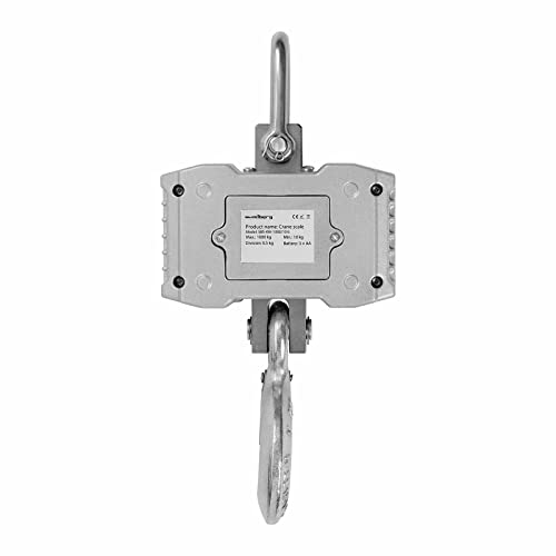 Steinberg Systems SBS-KW-1000/10G Kraanweegschaal - 1.000 kg / 0,5 kg - LCD - Aluminium - Afbeelding 4