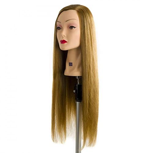 60% capelli umani indiani, 40% fibra sintetica