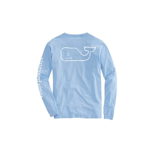 Image of Vineyard Vines Girls Vintage Whale Long-Sleeve Pocket Tee
