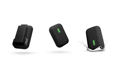 ZOOM Instamic Pro Plus C Stereo, 32-bit Float Wireless Microphone Recorder, kompakter professioneller Audiorecorder, Timecode, Drahtlose Integration mit gängigen Action-Kameras, 16 GB intern, Schwarz