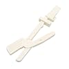 Dental Plastic X-Ray Film X-Ray Photo Holder Clip 5pcs White Snap Clamp X-Ray Position Kit Dental Lab Orthodontic Tool
