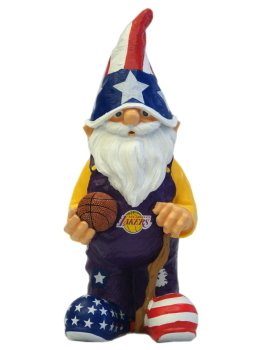 NBA Los Angeles Lakers Team Patriotic Gnome