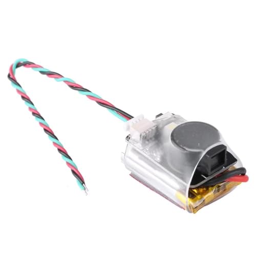 JHE42B 42B-S Mini 110DB - Buscador de zumbadores con batería integrada con luz LED para RC Drone F4, controlador de vuelo, modelo de piezas Vifly Finder (Mini 42B-S, 1 unidad)