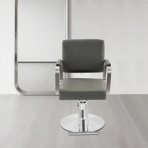 Image of Barber Chair,Salon Chair for Hair Stylist with Height Adjustment,360 Rotatable Salon Chair for Barber Store,Beauty Salons,Spas