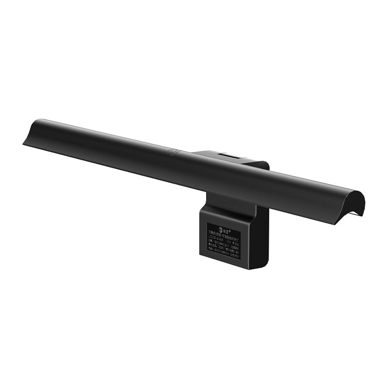 BY-J Computer Monitor Light Bars, Screen Monitor Light Bar for Eye Caring, Charged and Plugged in, Dimmable Monitor Light Bar, Touch Control, No Glare Space Saving Home