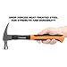 GreatNeck HG16S 16 Oz. Fiberglass Straight Claw Hammer, Carpenter & Contractor Tool for Framing, Building, & Ripping Nails, Durable Drop Forged Steel Hammer