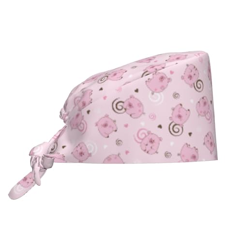 Image of Surgical Caps Men Women, Scrub Cap with Sweatband Adjustable