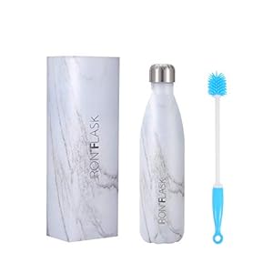 IRON °FLASK Retro sport waterfles – 26 oz, vacuüm geïsoleerd roestvrij staal, warm koud, dubbelwandig, thermomok, cola…