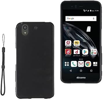 KSK Fujitsu Arrows Be F-04K docomo Exclusive TPU Case Black Shockproof, Ultra Lightweight, Fingerprint Prevention, Full Protection Arrows Be F-04K Case, Soft Touch, Soft Cover, TPU Arrows Be f-04k f04k Anti-Scratch Lens, TPU Case, Soft 5 inch Black