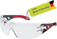 Uvex pheos - Schutzbrille - Bügelbrille supravision excellence Technologie - metallfrei, beschlagfrei & kratzfest - one size - gelb/schwarz