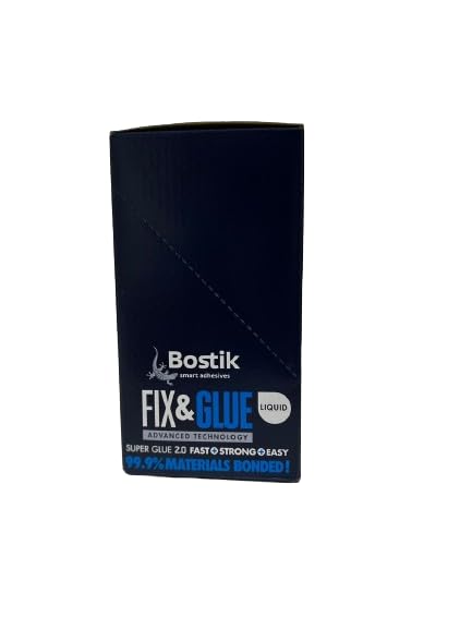 Bostik Fix & Glue Liquid 3g (Pack of 6)