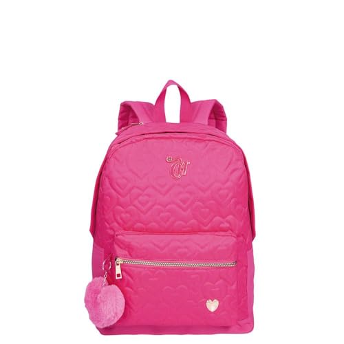 Mochila Grande Capricho Crush Rosa