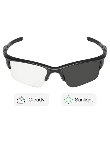Image of Mryok Replacement Lenses Compatible with Oakley Half Jacket 2.0 XL OO9154 62mm Sunglasses, HD Polarized, UV Protection