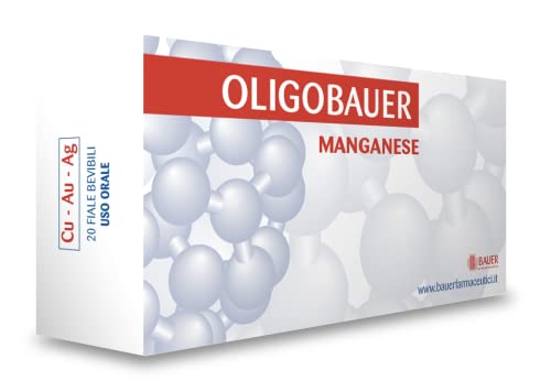 Bauer – Oligobauer Manganese – Ampollas Manganeso Indicadas para Alergias 40 ml
