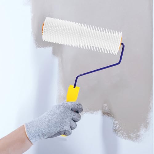 Brosse débulleuse sol ciment et revêtement époxy à pointes autonivelantes - 7