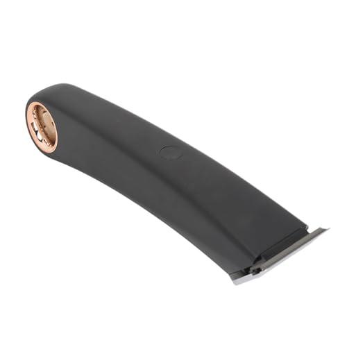 Cortadora de Cabello Eléctrica para Hombres, Corte Incisivo de Esquina en Forma de R, Cortadora de Cabello de Acero Inoxidable con 4 Peines Guía, Color Negro