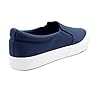 IMTY Mens Canvas Slip On Trainers Casual Flat Boat Deck Shoe Skate Sneaker Pumps (Navy, UK Footwear Size System, Adult, Men, Numeric, Medium, 8) #3