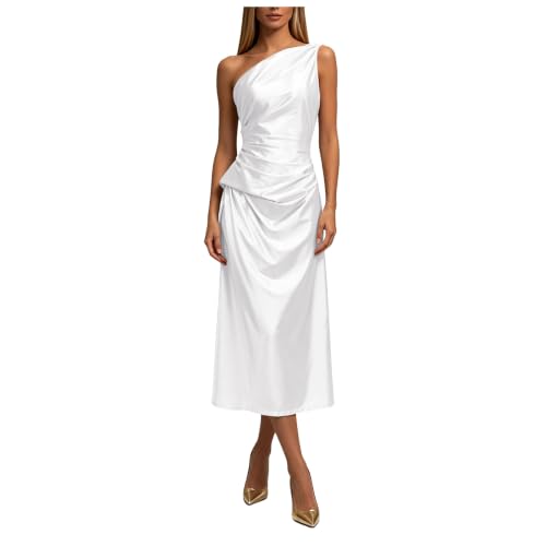 Robe de soirée en satin longue robe de bal chic et robe cocktail mariage
