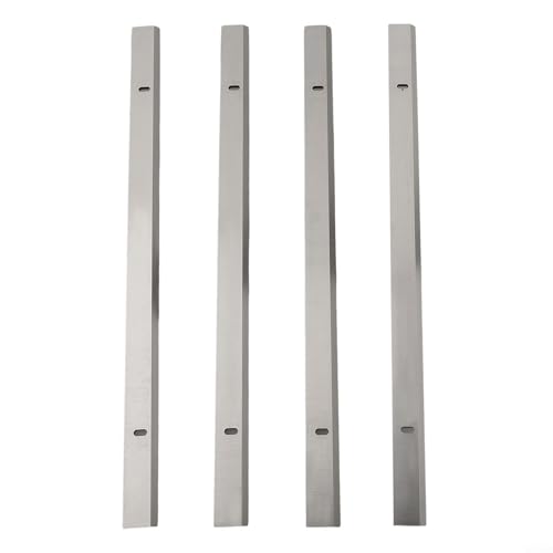 HavenDomicile HSS Woodworking Planer Blades, Double Edge Replacement Set For Benchtop Planer (319x18.2x3mm)