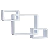 Wertig: Ihr weißes Regal wird aus robusten, umweltfreundlichen MDF-Platten gefertigt.