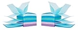 Staples Stickies Pop-Up Sticky Note Pads - Assorted Watercolors - 3 x 3-inches - 6 Pads per Pack (2 Packs)