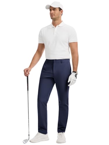 Runcati Mens Stretch Golf Pants
