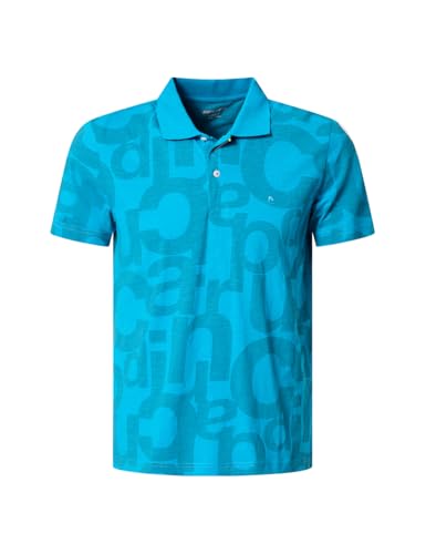 Pierre Cardin Herren Polo-Shirt Kurzarm Poloshirt KN | Männer Polo-Hemd | 3 Knopf | Modern Fit | Blue Danube 2109 6229 | XXL