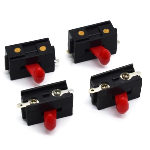 4 Packs Universal Hair Clipper Replacement Accessories Repairing Parts, Compatible with Most Wahl and Other Brands Hair Clippers (Red)