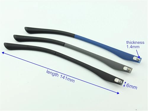 Piezas reparación montura óptica de 6mm para renovar gafas en casa 4