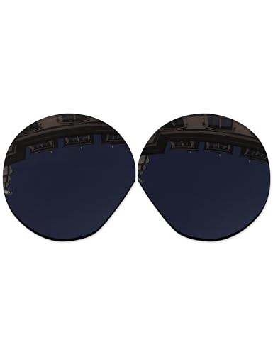 Image of Set of 4 Lenses Replacement for Oakley HSTN OO9464 52mm /HSTN Asian Fit 009464A /HSTN 009242 /HSTN 009242A Sunglass Combo Pack, Stealth Black+chrome+ice+ruby