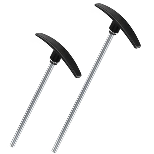 Image of RV Sewer Waste Valve Extension Rod 7 inch&10 inch,rv Black Tank Pull Valve Handle Replacement,Tank Valve Handle RV Dump Valve Handle Replacement Set Compatible with Other Standard Waste Gate Valves