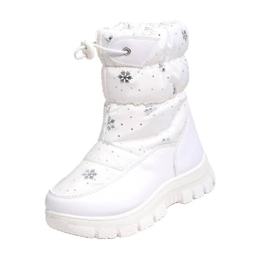 Girl's Boys Snow Boots Waterproof Outdoor Warm Anti-Slip Cold Weather Cute Shoes Hight-Cut for Outdoor Skiing 2025
