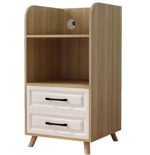 SOCUY Printer Rack Printer Desk Printer Shelf Printer Stand With 2 Storage Drawer Printer Storage Rack For Fax Machine Scanner Files Books Printer Stand Printer Table (Color : A)