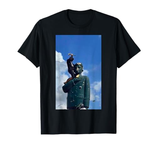 Venezuela, hasta el final, caída de la estatua de Chávez Camiseta