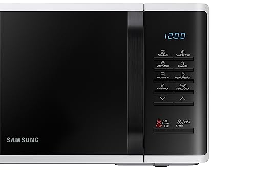 Samsung MS23K3513AW Solo Microwave, 800W, 23 Litre, White