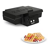 Krups Sandwichmaker, für perfekt zubereitete Sandwichtoasts in Dreiecksform, antihaftbeschichtete Platten, leichte Reinigung, kein Anbrennen, Temperaturkontrollleuchte, 850 W, 31,6x15,5x29,5cm, FDK451