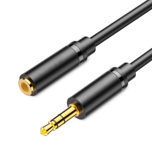 Cavo di prolunga per cuffie da 3.5 mm per vari dispositivi uditivi migliora il suono