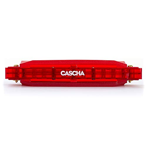 Cascha Fun Blues Harmonica diatonique à 10 trous pour enfants et adultes Design semi-transparent Haute qualité et longue durée de vie Rouge - Les Beatles, Paul McCartney, John Lennon, RIngo Starr, George Harrison Cascha Fun Blues Harmonica diatonique à 10 trous pour enfants et adultes Design semi-transparent Haute qualité et longue durée de vie Rouge – Image 8