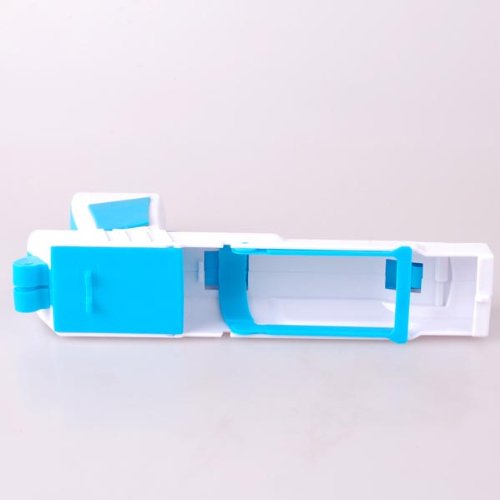 BestDealUSA Motion Plus Light Gun White With Blue For Nintendo Wii [video game]