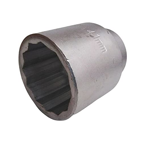 Chiave A Bussola Poligonale Con Attacco Quadro Femmina 3/4" Pollici Bussole Bussolotto Boccola Acciaio Al Cromo Vanadio (41Mm)