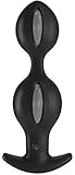 Fun Factory B BALLS DUO - Boules Anales Plug Anal avec Billes Rotatives Noir/Gris