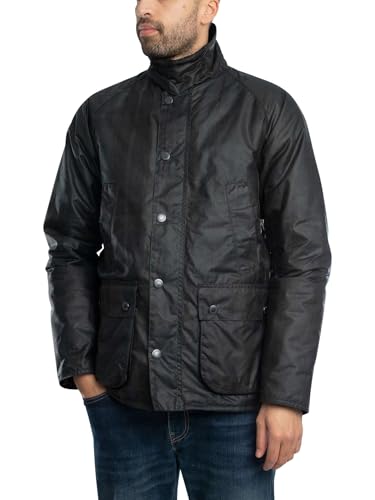 Barbour Men's Bedale Modern Check Wax Jacket