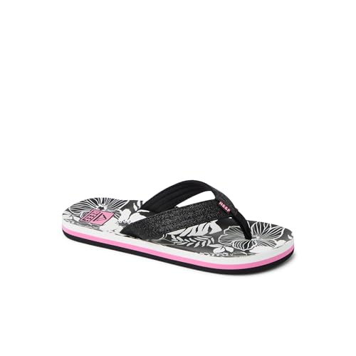 Image of REEF Girls Kids Ahi Beach Flip Flop, Soft Cushion Footbed, Water Friendly